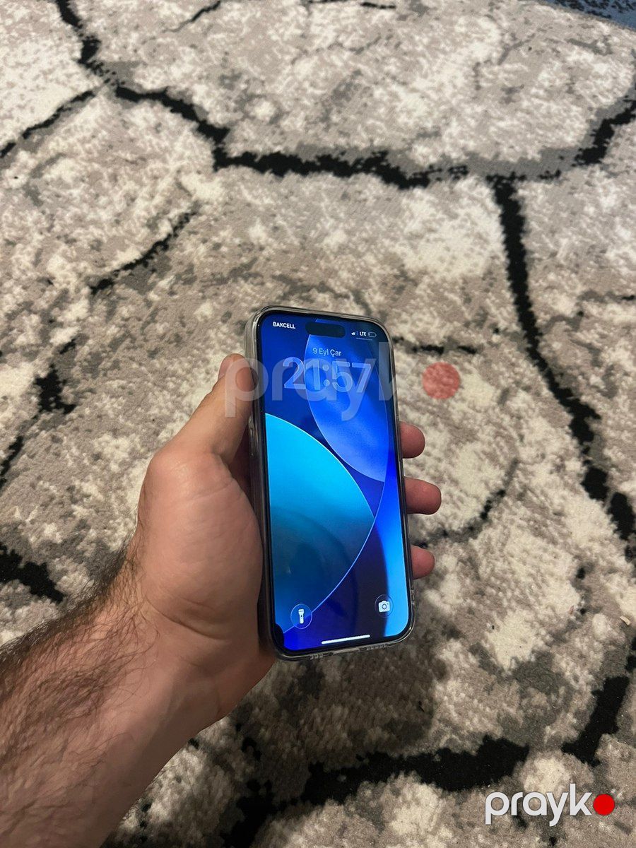 Apple iPhone 15 Pro Natural Titanium 256GB/8GB — Smartfonlar, Bakı (10)