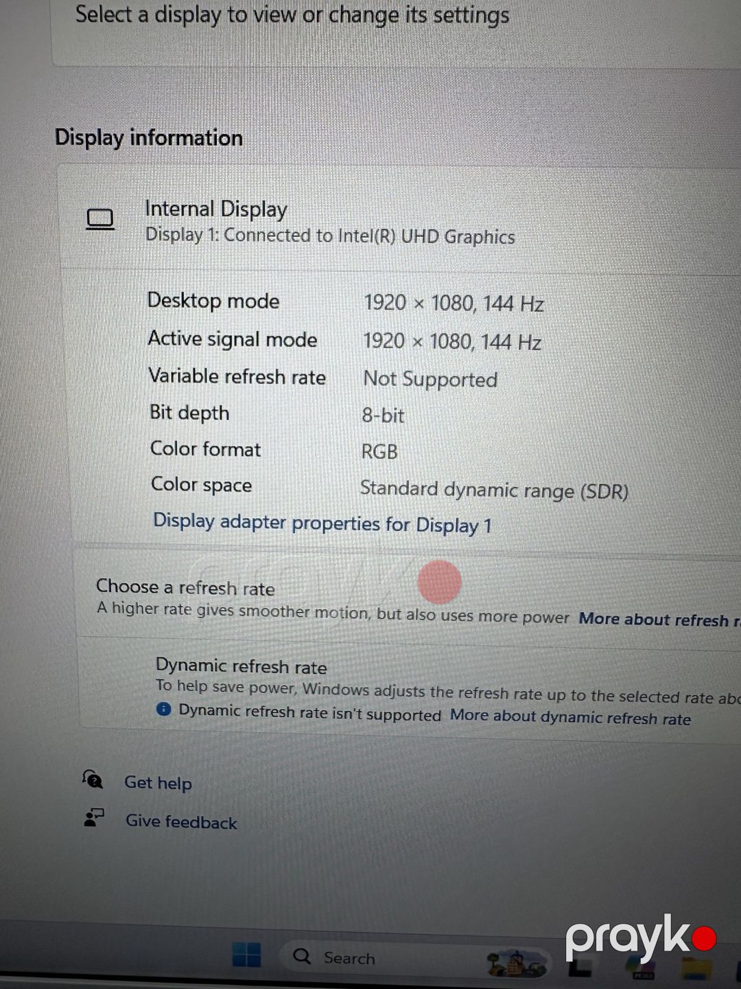 Msı Thin 15 B13UCX i5-13420H RTX 2050 4GB 16GB 144Hz — Noutbuklar, Bakı (11)