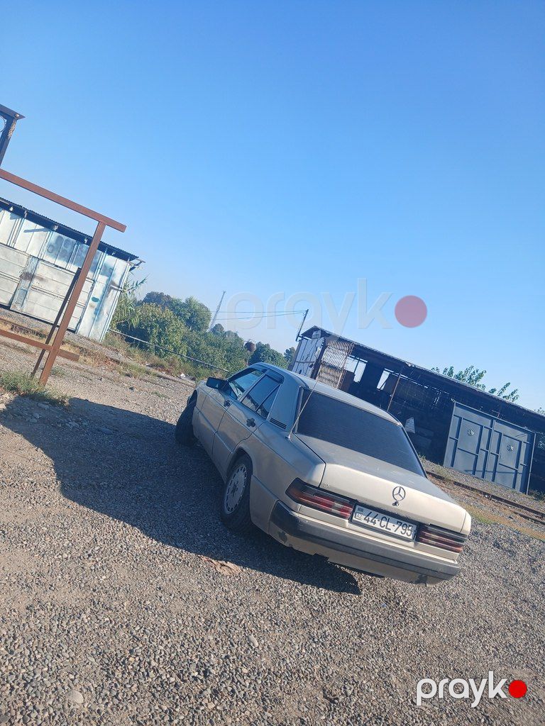 Mercedes 190, 2.0 L, 1990 il, 258 454 km — Avtomobillər, Bərdə (2)