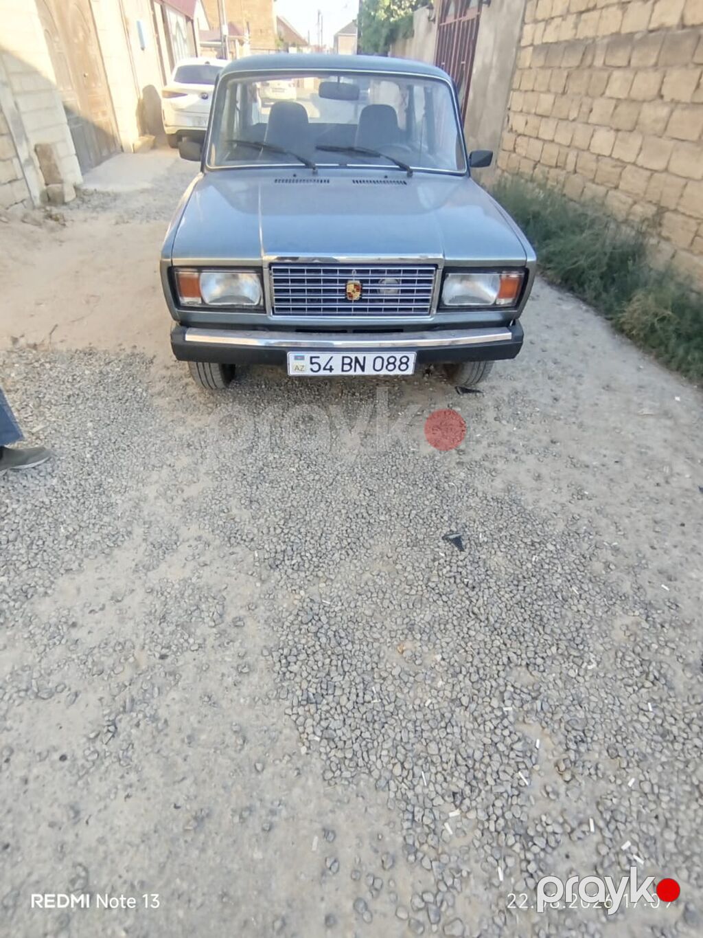 Avtomobil: Lada 2107 (sedan), boz rəng Kuzov: 4 qapı, klassik “07” — Avtomobillər, Bakı (2)