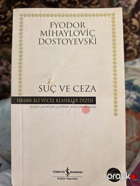 Satılır: “Suç ve Ceza” – Fyodor Mihayloviç Dostoyevski - Dil: Türkçə — Bakı
