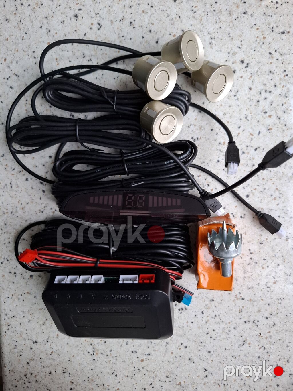 Avtomobil üçün Park Radar Sistemi – 4 sensorlu, LED displeyli.Qara və — Digər, Lənkəran (2)