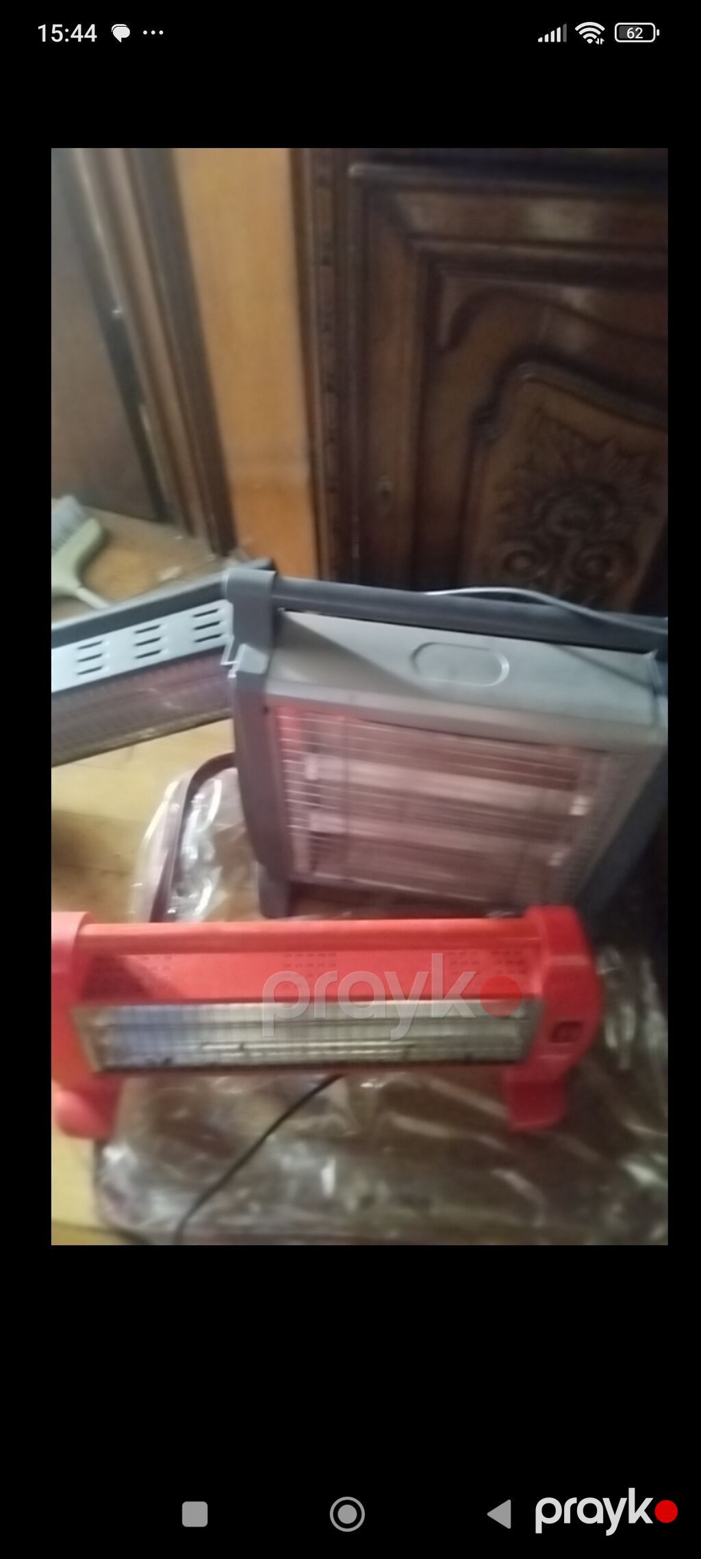 Elektrik qızdırıcılar – halogen/infraqırmızı tip - Şəkillərdəki kimi — Isıtıcılar və isı ventilatorları, Bakı (3)