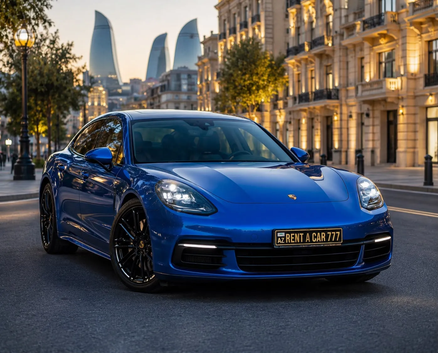 Porsche Panamera S 2023 — gündəlik icarə — Bakı