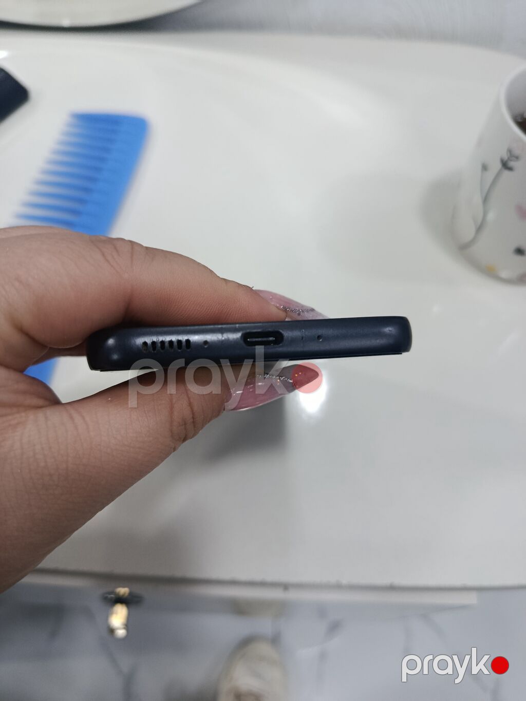 Samsung Galaxy A34 5G, rəng - Qara, Barmaq izi — Samsung, Digah (4)