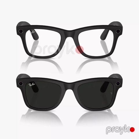 Eynək "Rayban Meta Transitions Graphite grey Matte black" — Bakı