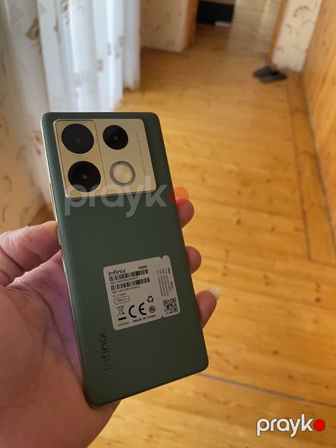 Infinix Note 40 Pro, 256 GB, rəng - Yaşıl, Simsiz şarj — Digah