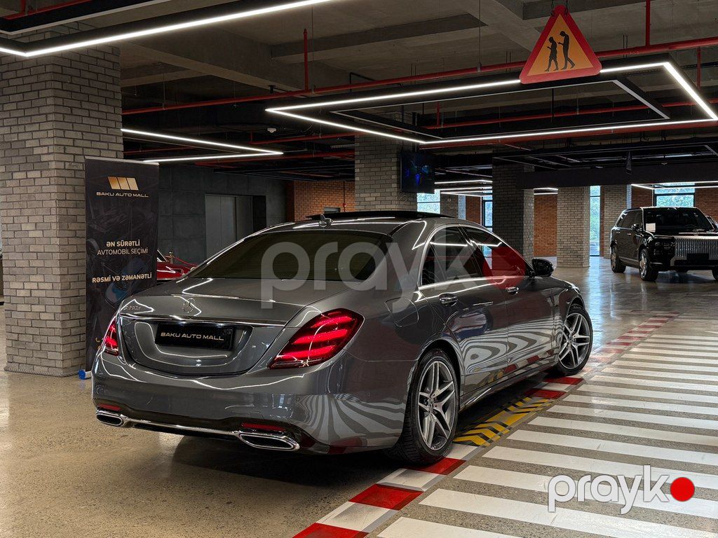 Mercedes S 350 d, 2.9 L, 2018 il, 195 000 km — Avtomobillər, Bakı (6)
