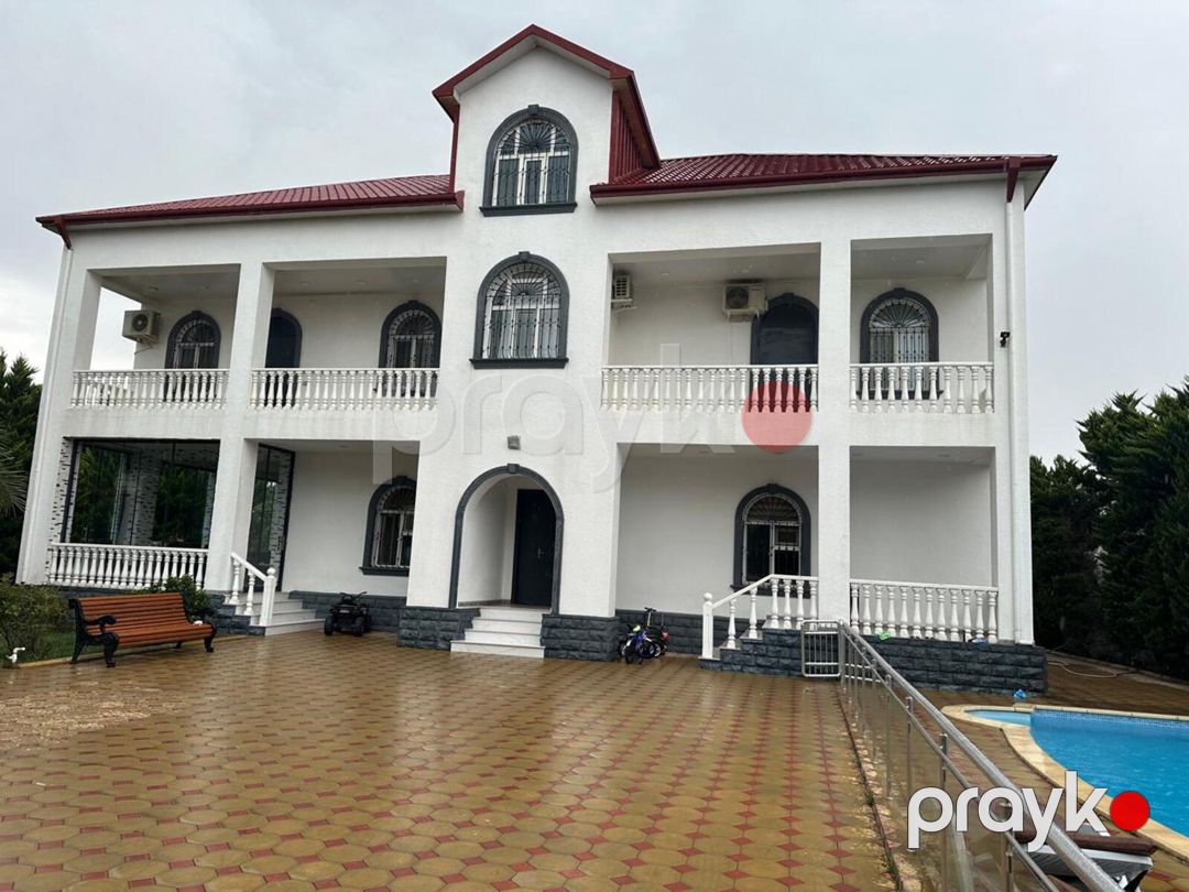 Satılır 8 otaqlı həyət evi/bağ evi 450 m² — Ev, villa, Bakı (8)