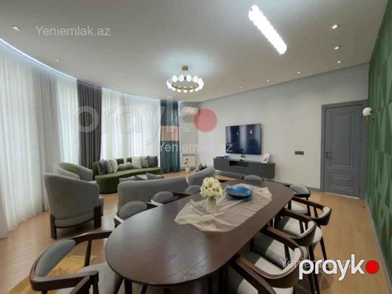 Satılır 3 otaqlı Bina evi menzil (Yeni tikili), 157 m², Xətai rayonu — Mənzil, Bakı (5)