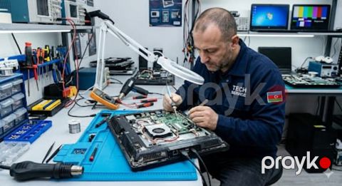 Pos monitorların təmiri — Bakı