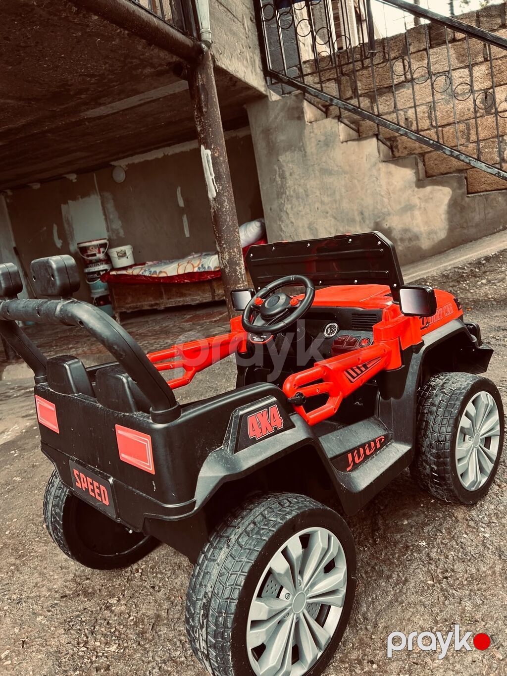 Uşaq üçün elektrikli off-road tipli maşın – “Speed 4x4” dizaynı — Uşaq avtomobilləri, Bakı (4)