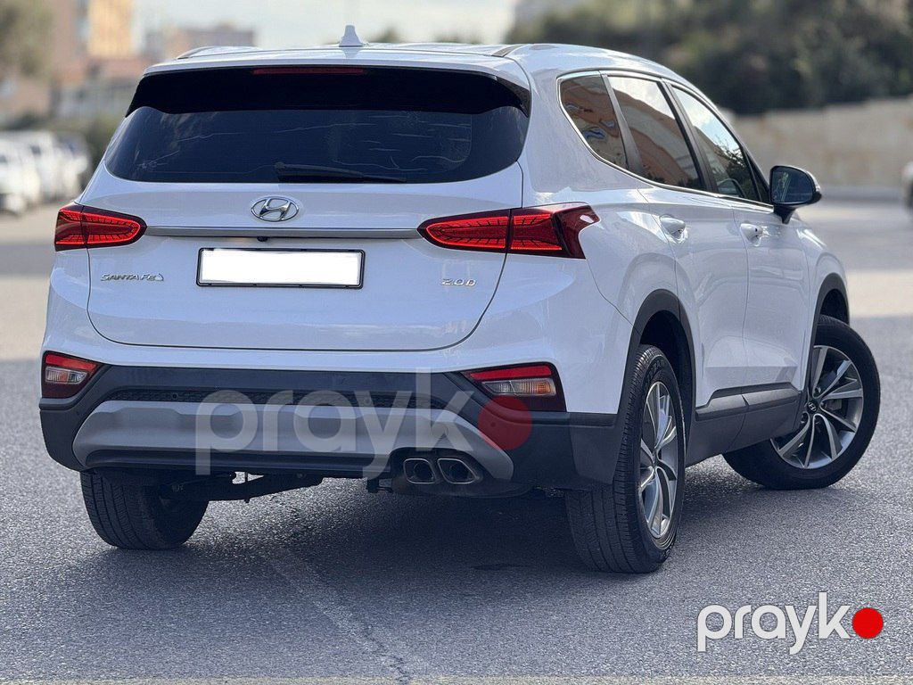 Hyundai Santa Fe, 2.0 L, 2018 il, 180 000 km — Avtomobillər, Bakı (9)