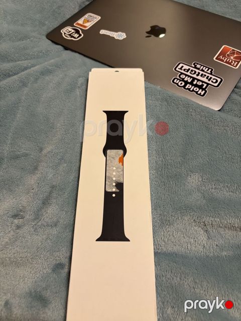 Təzə istifadə olunmamış Apple Watch 44/45/46mm üçün Midnight rəngli — Digah