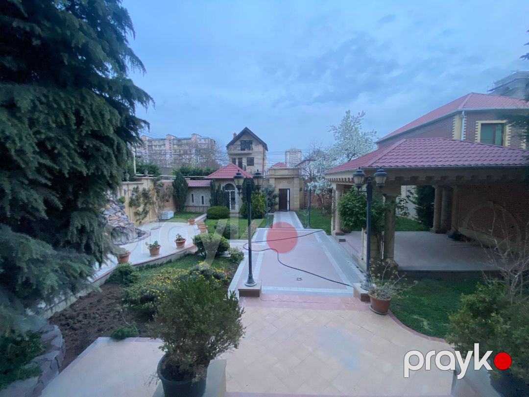 İcarəyə verilir 10 otaqlı həyət evi/bağ evi 550 m² — Ev, villa, Bakı (2)