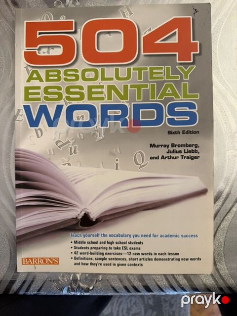 Məhsul: 504 Absolutely Essential Words (Sixth Edition) – Barron’s — Bakı