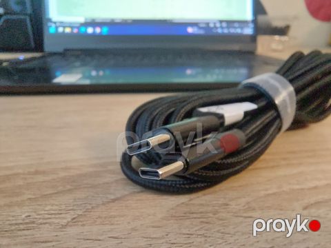 Type-C to Type-C kabel 3 metr — Bakı
