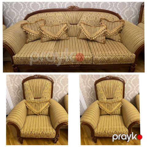 Divan +2 kreslo 350azn divan açilmir baza yoxdu. Ünvan:Ayna — Bakı