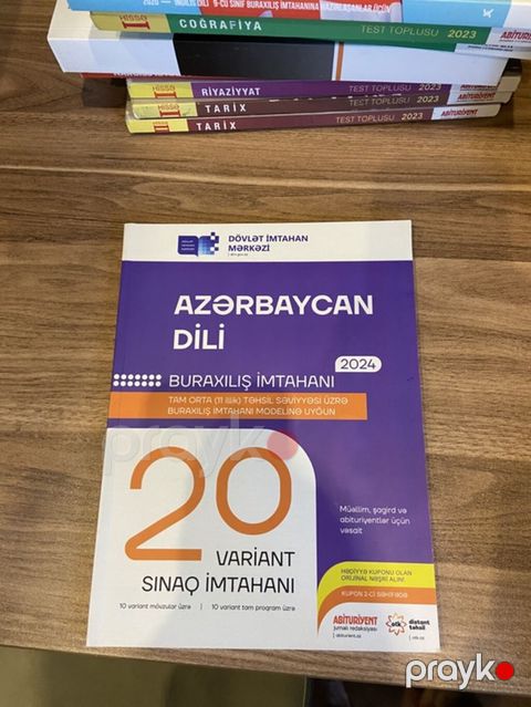 Məhsul: “Azərbaycan dili – Buraxılış imtahanı 2024” sınaq toplusu — Bakı