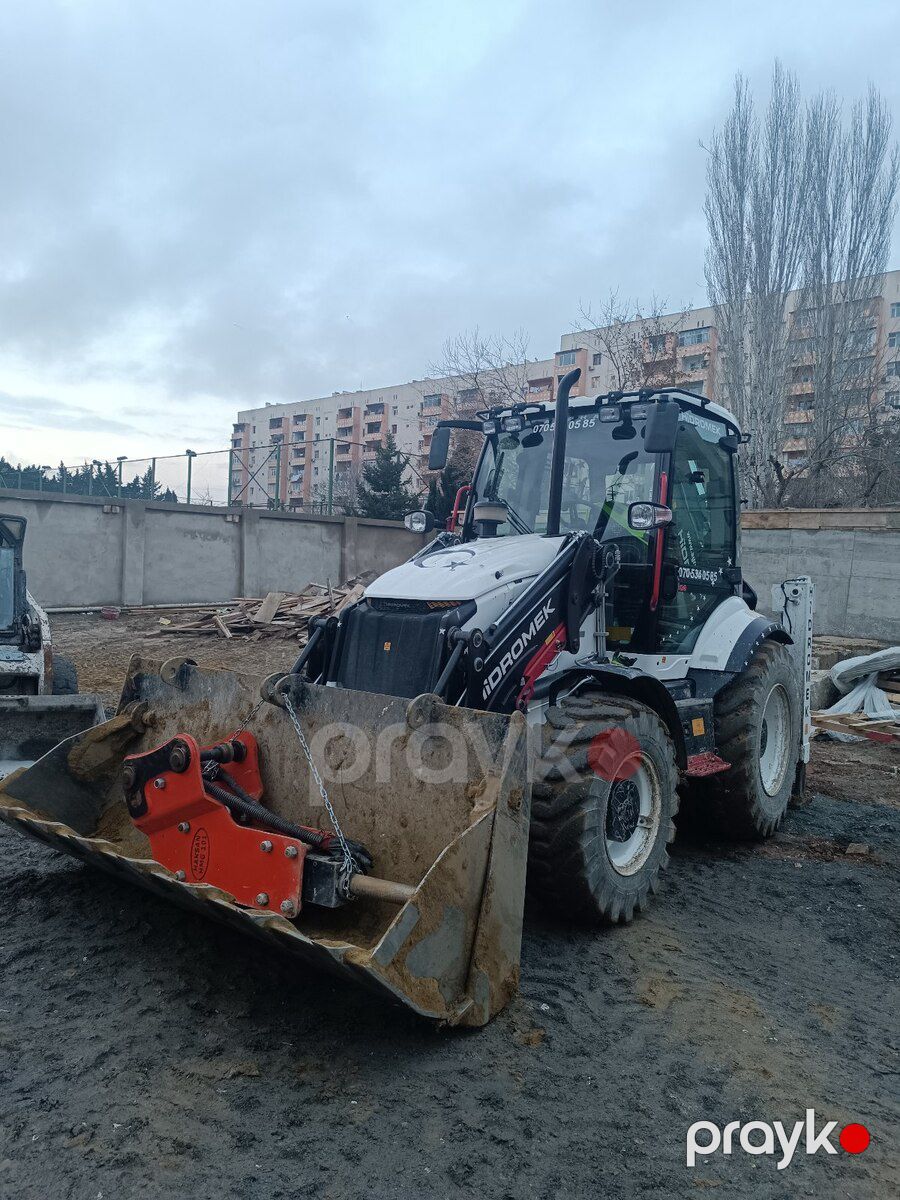 Tikinti yükləyicisi Hidromek, 2023 il — İnşaat texnikası, Bakı (2)