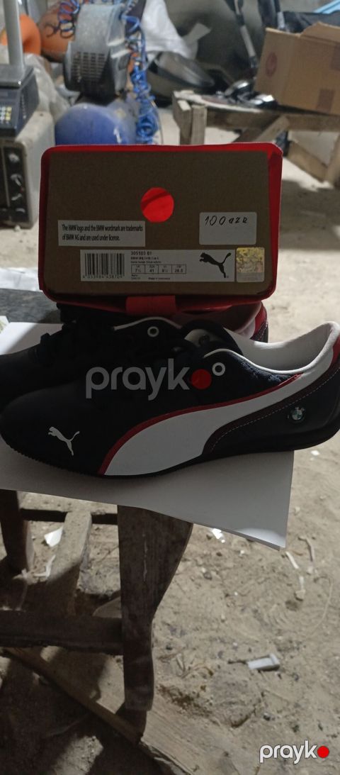 Puma BMW MMS Drift Cat 6 kişi idman ayaqqabısı – Rəng: qara/dəniz — Digah