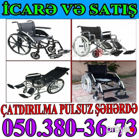 Məhsul: əlil arabaları – satış və icarə Təsvir: - Şəhər daxilində — Bakı