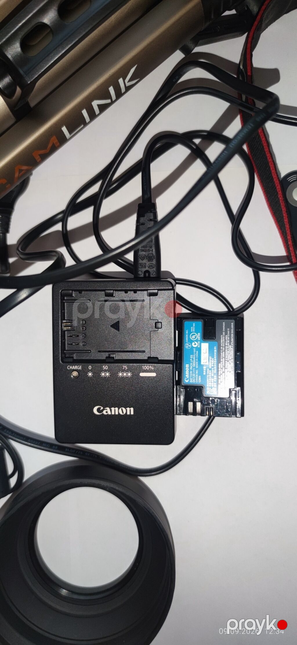 Fotoqrafiya dəsti – Canon EOS 7D + aksesuarlar Paketin tərkibi — Fotoaparat, Bakı (9)