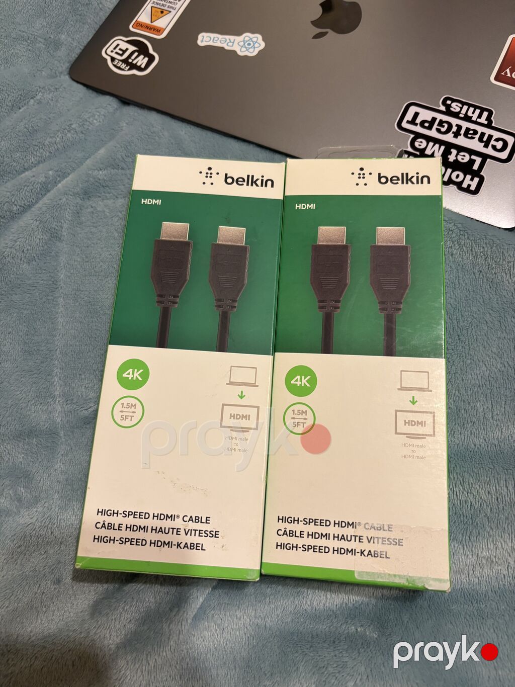 Belkin HDMI kabeli 1.5 m Orijinal Belkin HDMI kabeli. Video və səs — Video kabel və adapterlər, Bakı (3)