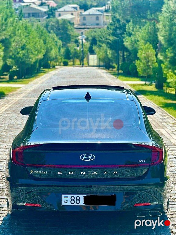 Hyundai Sonata, 1.6 L, 2021 il, 98 000 km — Avtomobillər, Bakı (2)
