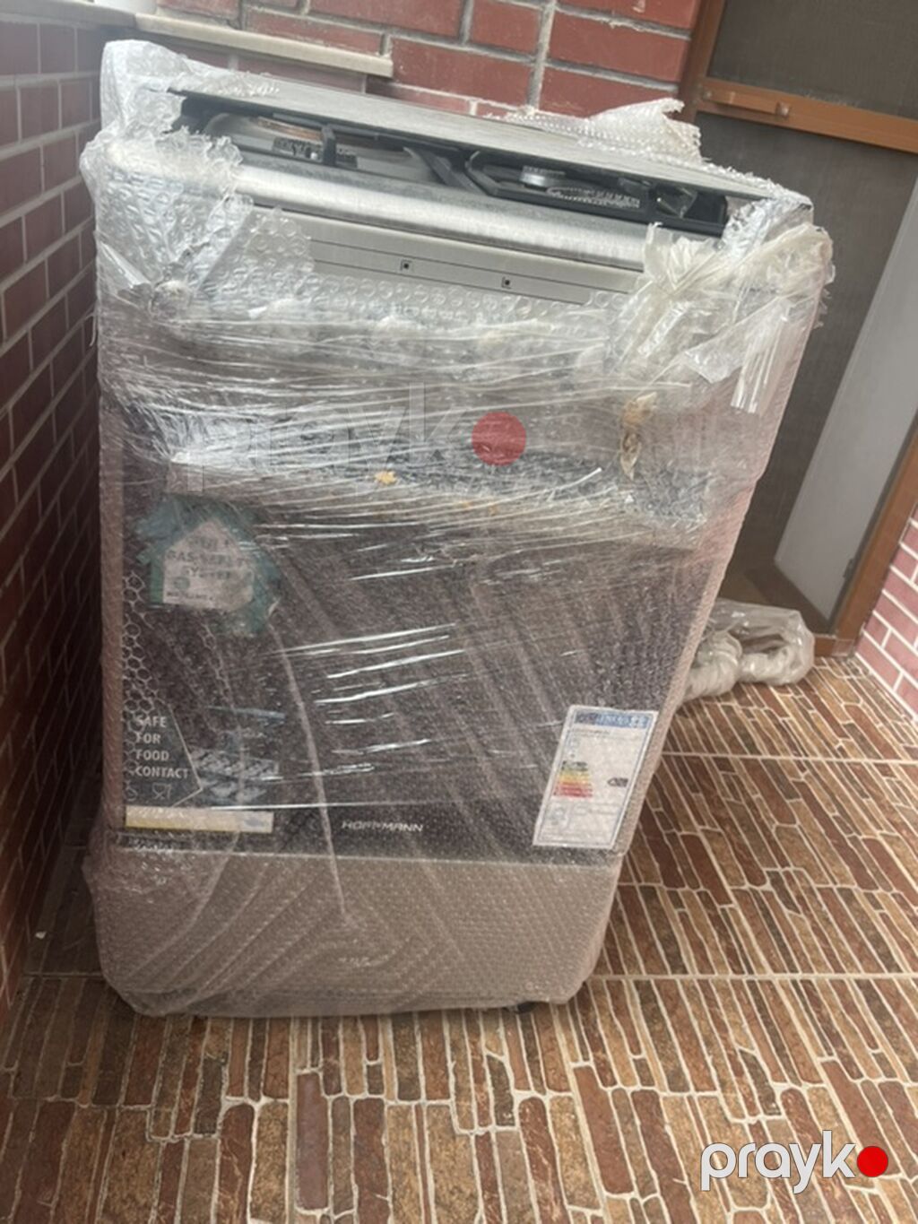 Hoffmann qaz plitəsi və elektrik/sobalı qaz sobası kombi - Üst panel — Plitələr, Bakı (3)