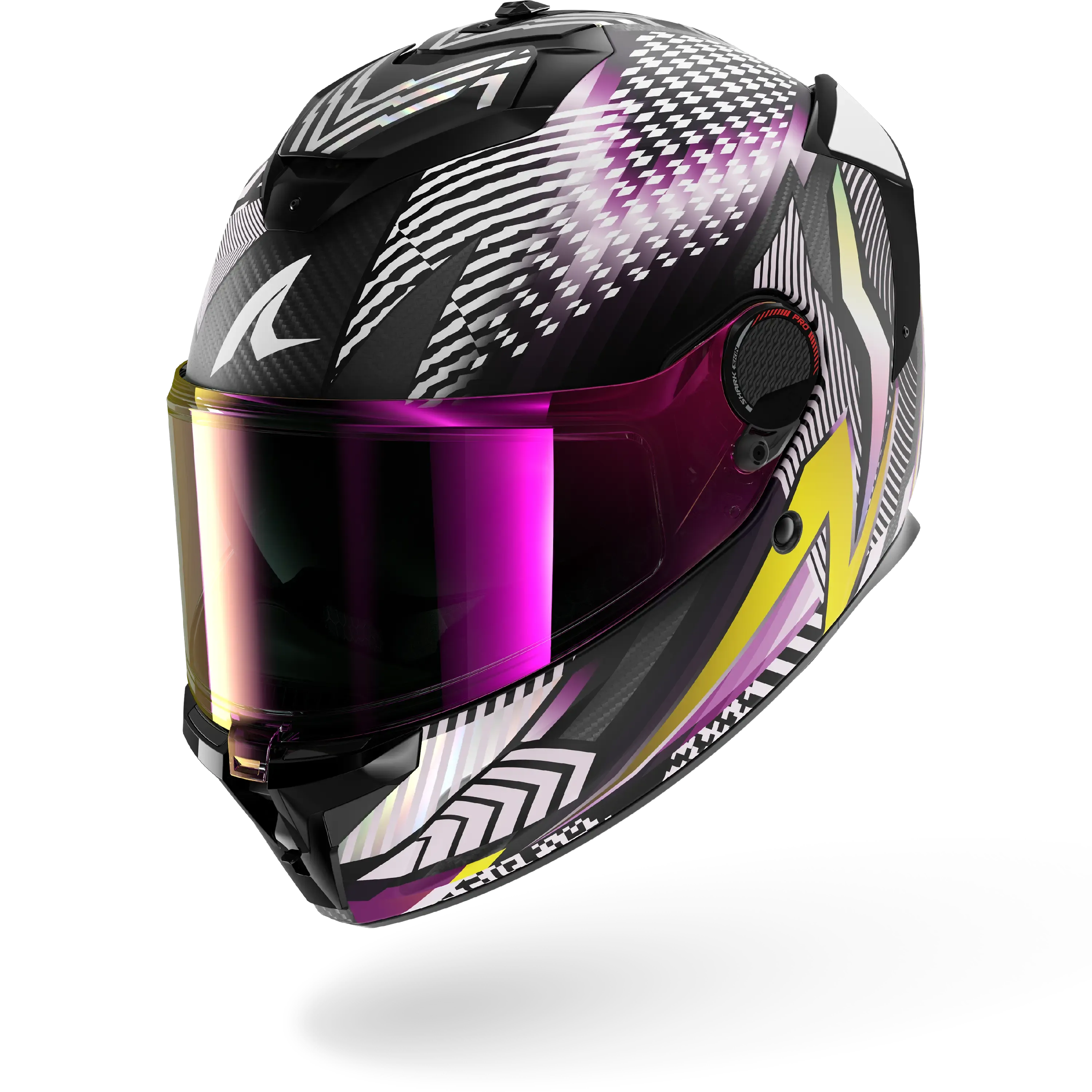 Dəbilqə Shark Spartan GT PRO Carbon Sthyr Mat Carbon Violet Chrom, XXL (HE1309EDVUXXL)