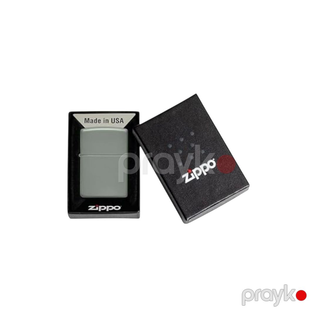 Alışqan Zippo Flat Gray Pocket Lighter — Şəxsi əşyalar, Bakı (3)