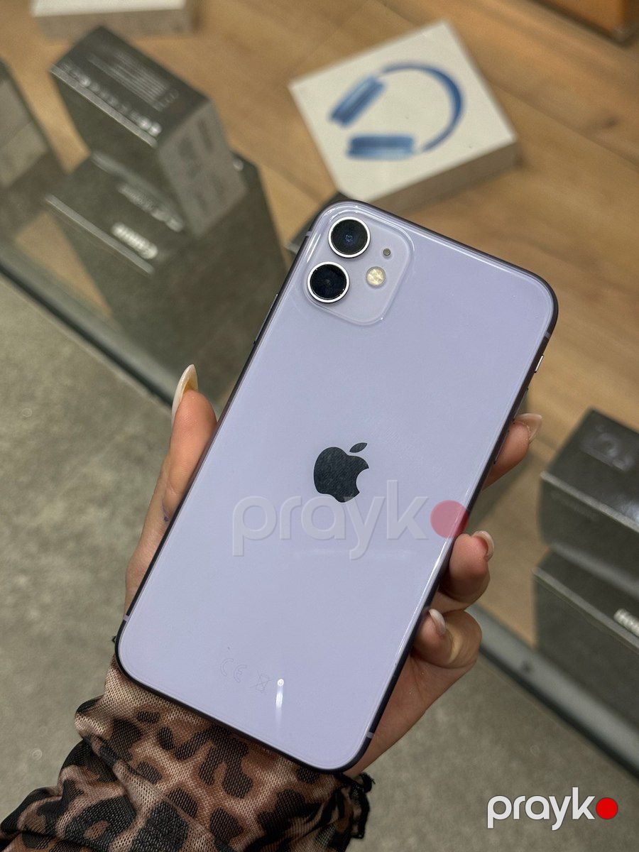 Apple iPhone 11 Purple 64GB/4GB — Smartfonlar, Bakı (2)