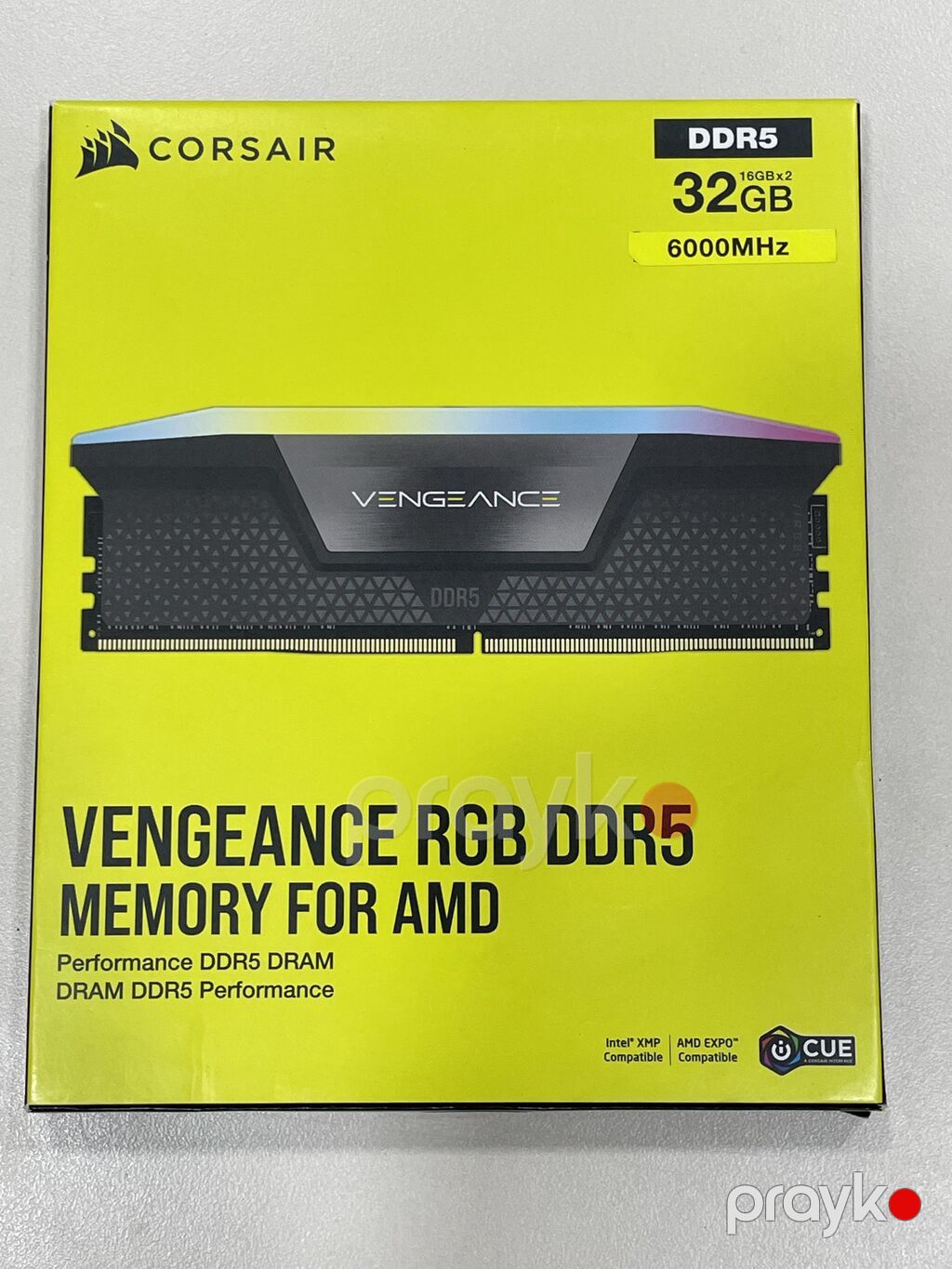 Operativ yaddaş (RAM) Corsair, 32 GB, 4000 Mhz, DDR5, PC üçün, İşlənmiş — Operativ yaddaş, Bakı (5)