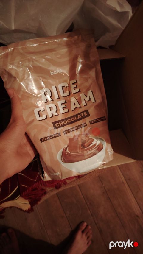 Məhsul: Baha’s Rice Cream – Chocolate - Növ: Düyü kremi/çəhrayı — Bakı