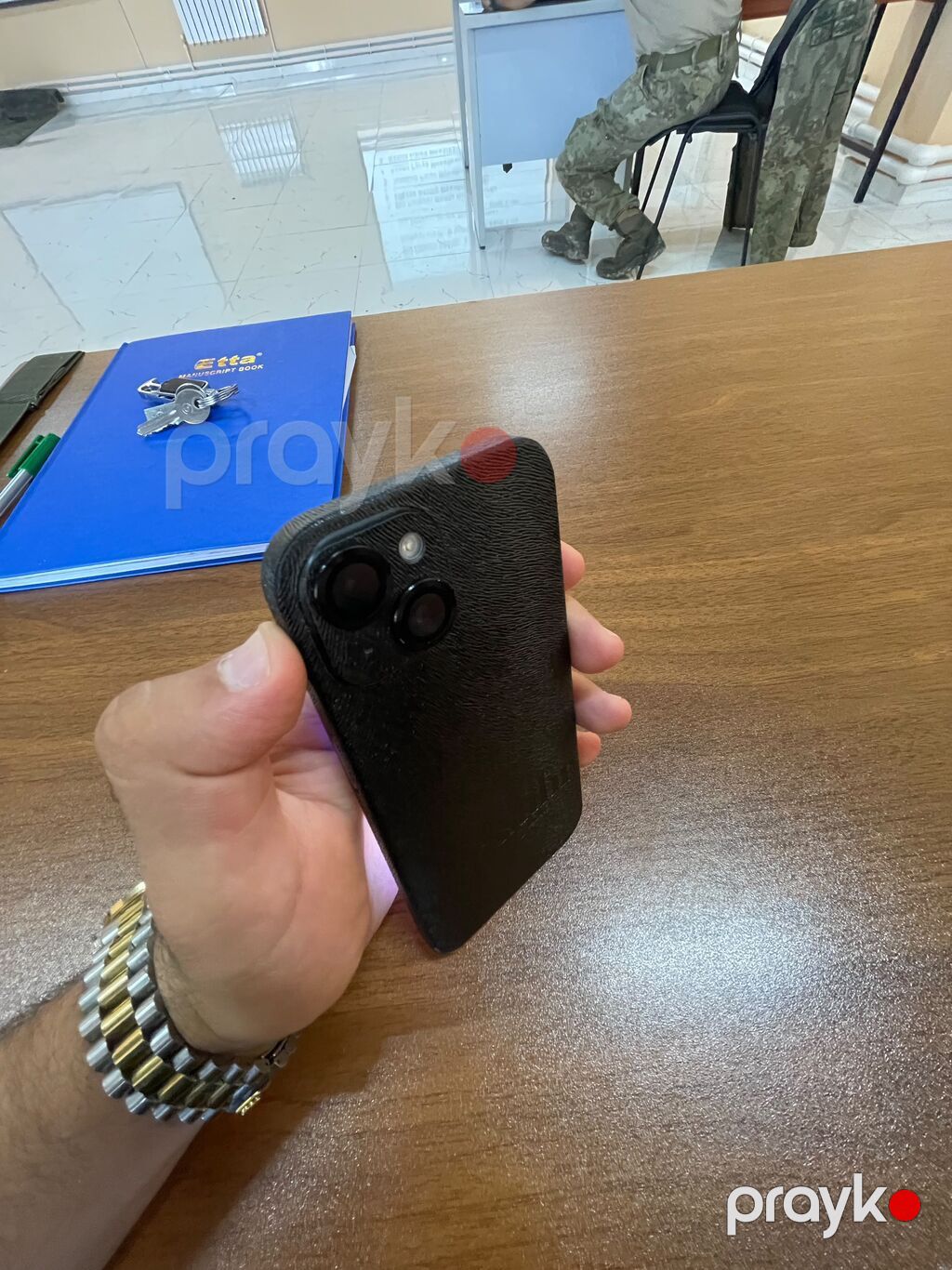 IPhone 15, 128 GB, Black Titanium, Simsiz şarj — Apple iPhone, Pirəkəşkül (4)
