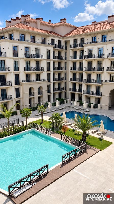 Sabunçu rayonunda 1 otaqlı Yeni tikili Satılır, 45 m² — Mənzil, Bakı (7)
