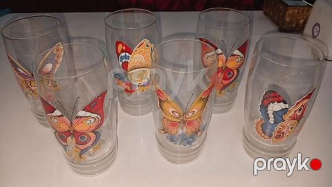 Stəkanlar, Şüşə, 6 ədədli dəst, 250 ml — Bakı