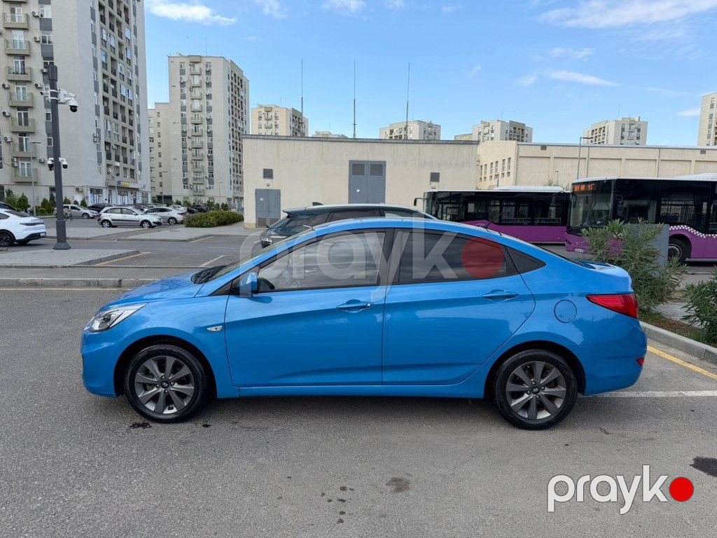 Hyundai Accent, 1.4 L, 2017 il, 75 100 km — Avtomobillər, Bakı (8)