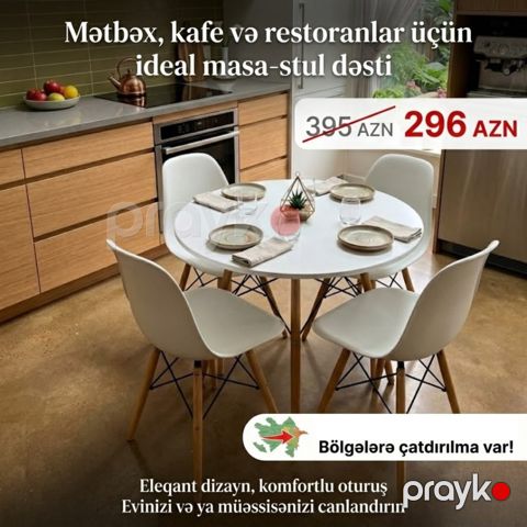 Masa və oturacaqlar