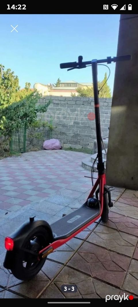 Yeni Elektrik samokat 11", 250 Vt, 16 - 25 km/s, Ünvandan götürmə — Digah