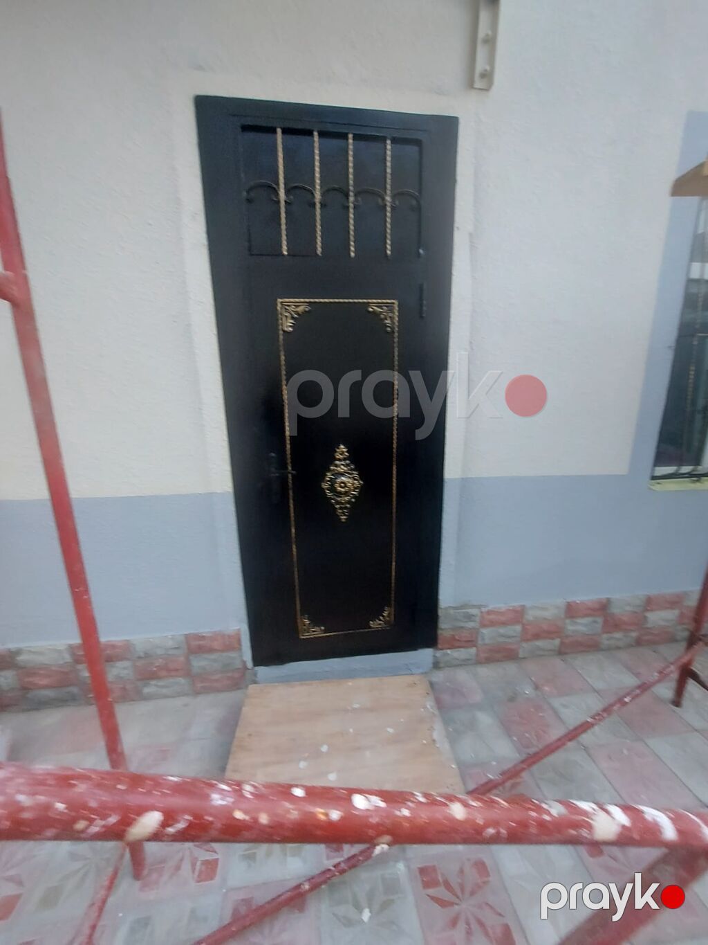 Metal darvaza və qapı hazırlama xidməti - Material: qalın metal — Pəncərələr, qapılar, balkonlar, Bakı (7)