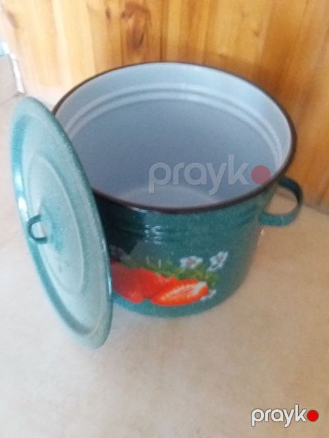 Qazan, rəng - Yaşıl, 5-dən çox l, 30 sm, Rusiya — Digah