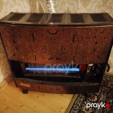 Kamin Peçi, İşlənmiş, yanacaq - Qaz, Ünvandan götürmə — Digah