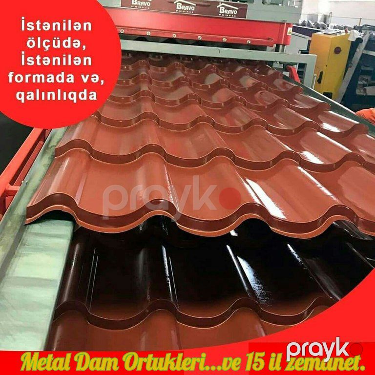 Metal dam örtükləri — Təmir və inşaat, Bakı (5)