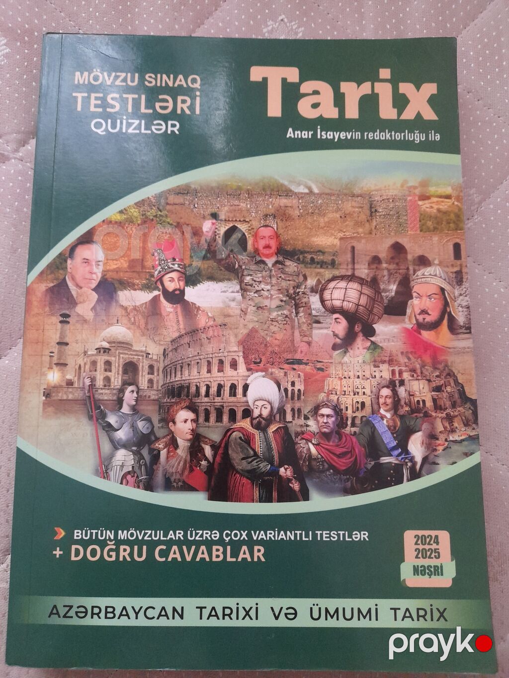 Azerbaycan ve ümumi tarix test kitabıdır. abituriyentker üçün möhteşem — Kitablar, Bakı (2)
