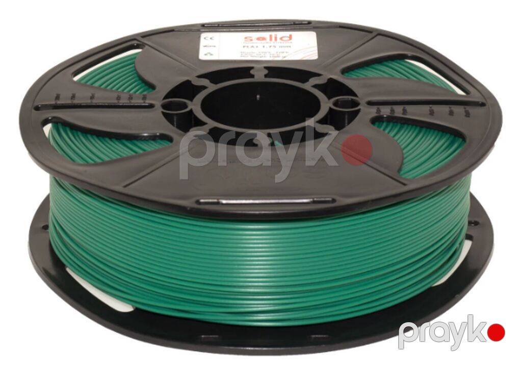 Solid Filament PLA Plus Yaşıl – 1 kq (1.75 mm) 3D basqılar üçün — İstehlak malları və aksesuarlar, Bakı (3)