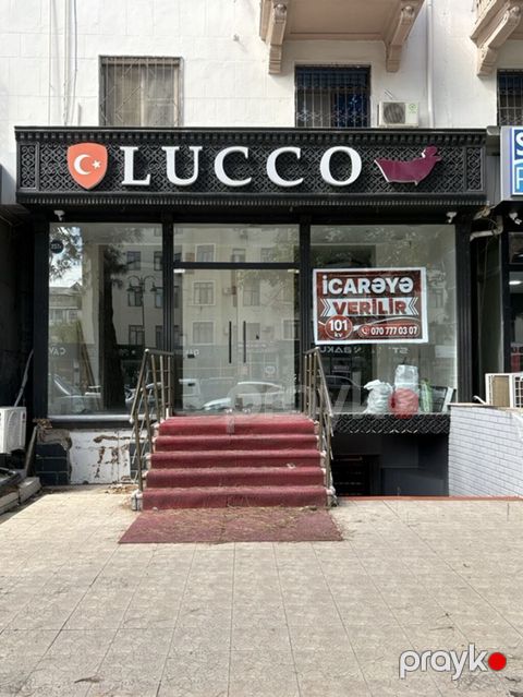 İcarəyə obyekt – vitrinli mağaza/ofis sahəsi Ünvan: Azadlıq pr — Bakı