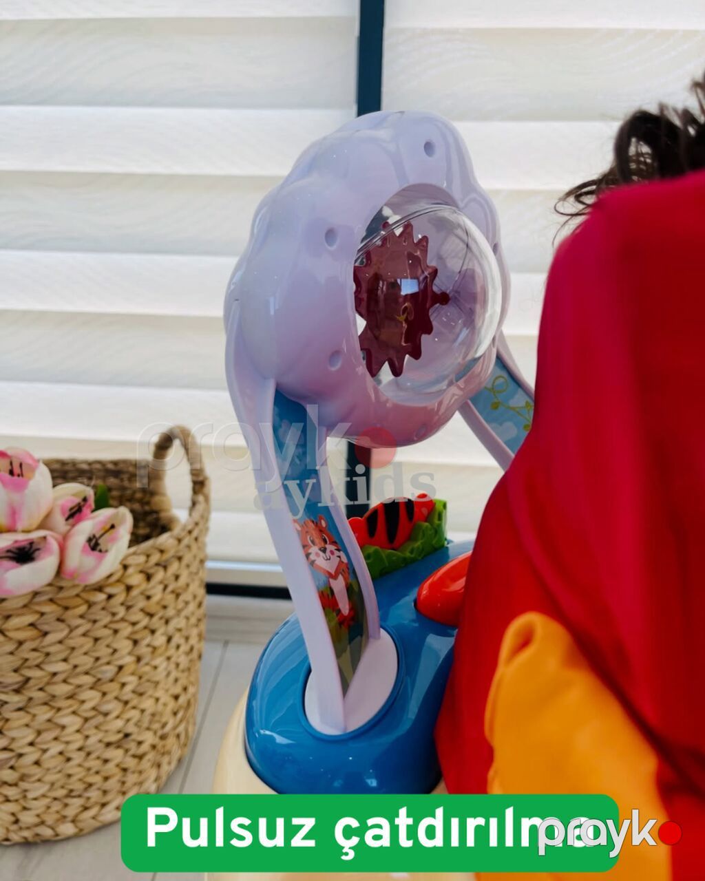Qaçırılmaz aksiya jumper tropıc fun – körpələr üçün — Inkişaf edir oyuncaqlar, Bakı (3)