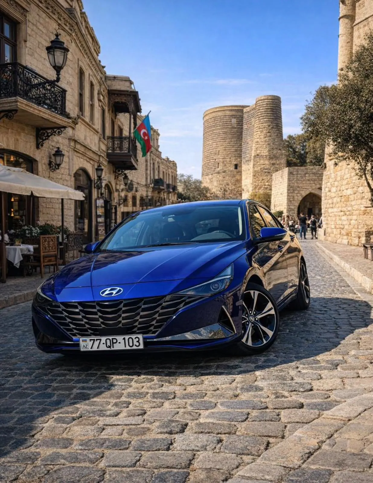 Hyundai Elantra 2024 — gündəlik icarə — Bakı